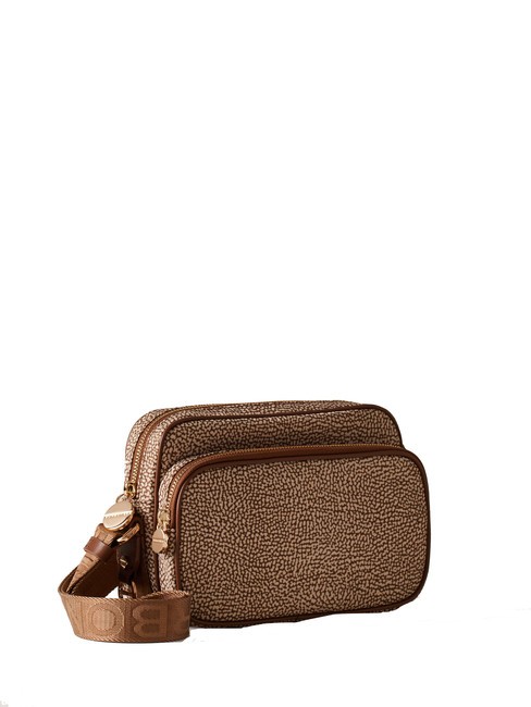 CAMERA CASE SMALL ECO LINE  Torba na ramię beżowo-brązowy - Torby damskie