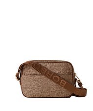 BORBONESE CAMERA CASE SMALL ECO LINE  Torba na ramię beżowo-brązowy - Torby damskie - 3