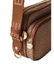 BORBONESE CAMERA CASE SMALL ECO LINE  Torba na ramię beżowo-brązowy - Torby damskie - 4