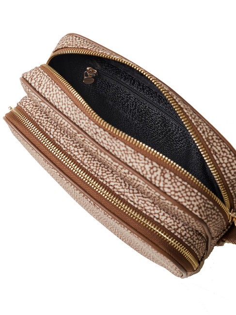 CAMERA CASE SMALL ECO LINE  Torba na ramię beżowo-brązowy - Torby damskie