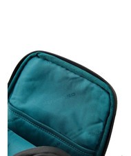 PIQUADRO CORNER SPECIALE GOMMATO  Plecak na jedno ramię Czarny - Plecaki na laptopa do pracy - 5