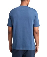 TIMBERLAND EMBROIDERY TONAL Koszulka bawełniana ciemny denim - Koszulki męskie - 2
