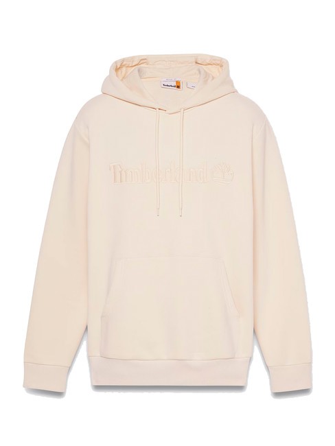 EMBROIDERY TONAL Bluza z kapturem biały dym - Bluzy męskie