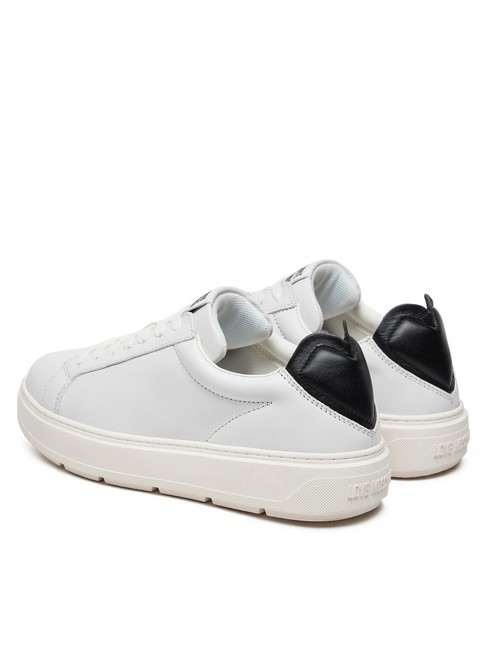 BOLD 40 Sk&oacute;rzane trampki czarno/biały - Buty damskie
