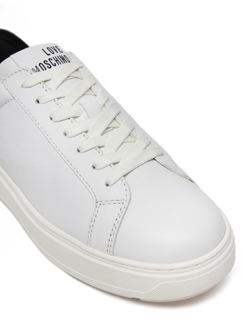 BOLD 40 Sk&oacute;rzane trampki czarno/biały - Buty damskie