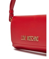 LOVE MOSCHINO LOGO LETTERING Torba na ramię CZERWONY - Torby damskie - 3