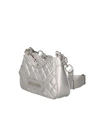 LOVE MOSCHINO QUILTED LM Torba na ramię srebrny - Torby damskie - 2