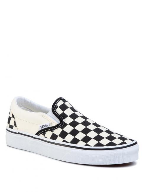 CLASSIC SLIP-ON Trampki wsuwane  czarno-biały - Buty uniseks