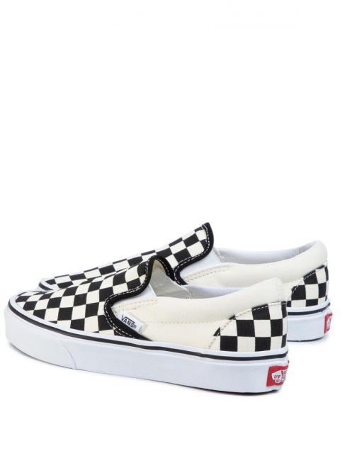 CLASSIC SLIP-ON Trampki wsuwane  czarno-biały - Buty uniseks