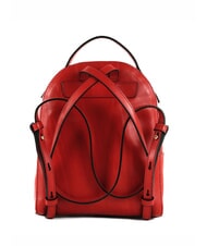 THE BRIDGE GLORIA Plecak sk&oacute;rzany z kieszenią spalone pomarańczowe abb. złoto - Torby damskie - 3