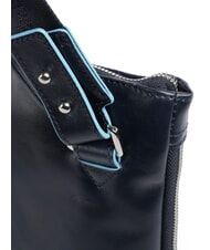 PIQUADRO BLUE SQUARE Rozszerzalna torba na laptopa 15,6" niebieski - Teczki robocze - 3