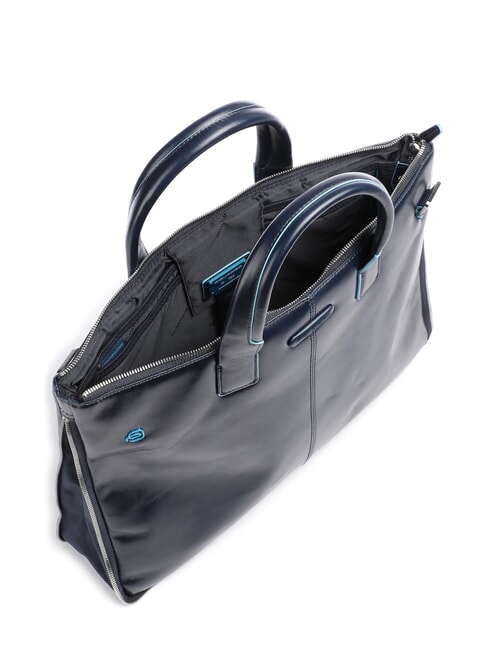 BLUE SQUARE Rozszerzalna torba na laptopa 15,6" niebieski - Teczki robocze