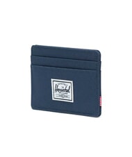 HERSCHEL CHARLIE RFID Płaski uchwyt na karty granatowy - Portfele męskie - 2