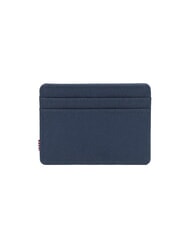 HERSCHEL CHARLIE RFID Płaski uchwyt na karty granatowy - Portfele męskie - 3