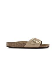 BIRKENSTOCK MADRID BIG BUCKLE Kapcie ze sk&oacute;ry nubukowej - Buty damskie