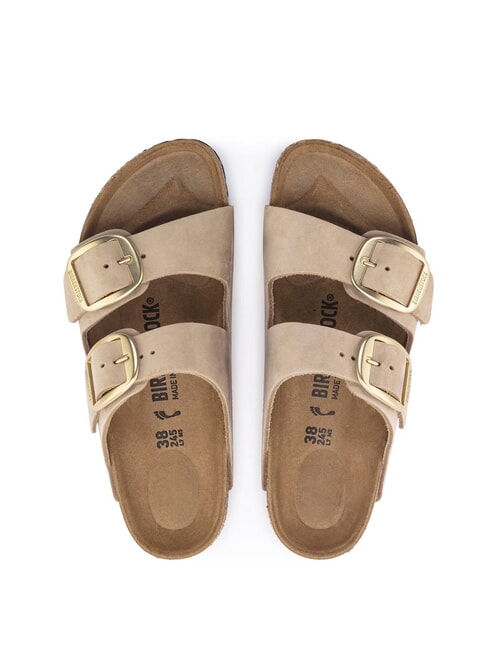 ARIZONA BIG BUCKLE Sandały z klamrami zamek z piasku - Buty damskie