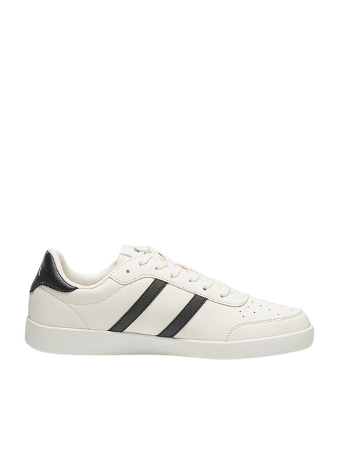 A|X STRIPES Adidasy ecru+czarny - Buty męskie