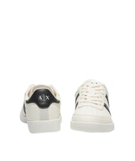 ARMANI EXCHANGE A|X STRIPES Adidasy ecru+czarny - Buty męskie - 6