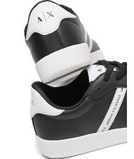 ARMANI EXCHANGE A|X STRIPES Adidasy czarny+op.biały - Buty męskie - 6
