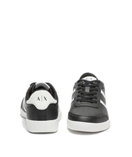 ARMANI EXCHANGE A|X STRIPES Adidasy czarny+op.biały - Buty męskie - 7