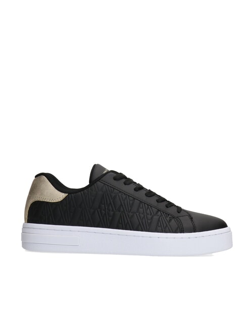 AX LOGO EMBOSSED Adidasy czarny+jasne złoto - Buty damskie