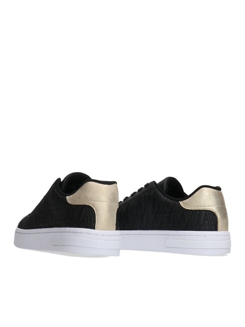 AX LOGO EMBOSSED Adidasy czarny+jasne złoto - Buty damskie