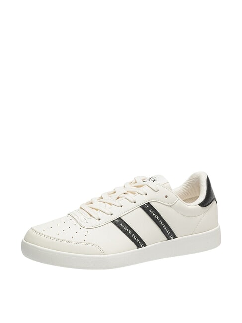 A|X STRIPES Adidasy ecru+czarny - Buty męskie