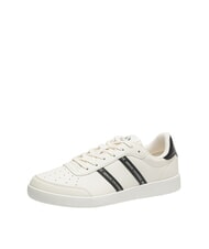 ARMANI EXCHANGE A|X STRIPES Adidasy ecru+czarny - Buty męskie - 4
