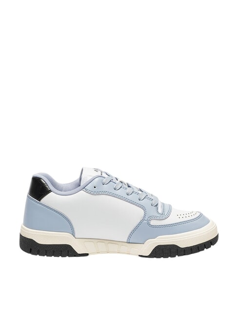 AX LOGO Adidasy op.biały+niebieski - Buty damskie