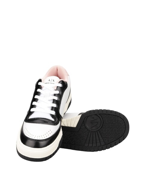 AX LOGO Adidasy WIELOKOLOROWY / OP.BIAŁY+CZARNY - Buty damskie