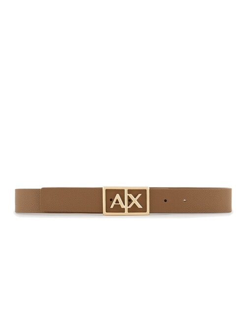 A|X BUCKLE Pasek z dużym logo ciemne pisco/ciemny pisc - Paski