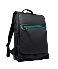 PIQUADRO CORNER SPECIALE GOMMATO Plecak na laptopa 15,6" Czarny - Plecaki na laptopa do pracy - 2
