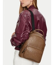 ARMANI EXCHANGE LOGO ALL OVER Plecak z kieszenią ciemny pisco - Torby damskie - 6