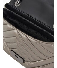 ARMANI EXCHANGE A|X CONVERTIBLE Pikowana torba typu puch brąz armatni - Torby damskie - 5