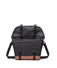 HERSCHEL COVE Torba kurierska, laptop 15,6" czarny/brązowy siodłowy - Teczki robocze - 4