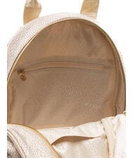 BORBONESE MEDIUM ECO LINE Plecak okrągły z kieszenią piasek - Torby damskie - 5