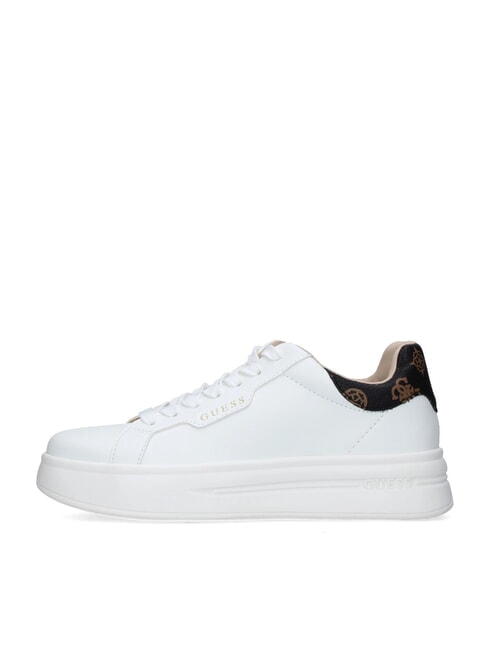 WINNIE Adidasy Biały/Brązowy - Buty damskie