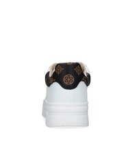 GUESS WINNIE Adidasy Biały/Brązowy - Buty damskie - 5