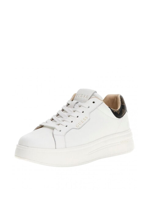 WINNIE Adidasy Biały/Brązowy - Buty damskie