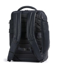 PIQUADRO CRONUS Plecak sk&oacute;rzany, uchwyt na laptopa 14" niebieski - Plecaki na laptopa do pracy - 2