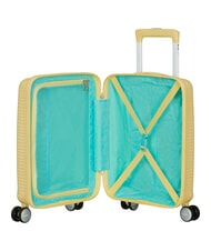 AMERICAN TOURISTER SOUNDBOX MINI Bardzo mały bagaż podręczny pastelowy ż&oacute;łty - Bagaż podręczny - 2