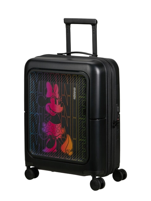 DASHPOP DISNEY  Rozszerzalny w&oacute;zek na bagaż podręczny Minnie Neon Gradient - Bagaż podręczny