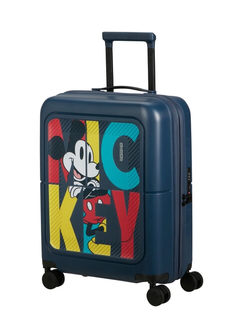 DASHPOP DISNEY  Rozszerzalny w&oacute;zek na bagaż podręczny litery myszki miki - Bagaż podręczny
