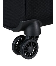 AMERICAN TOURISTER AEROSPIN  W&oacute;zek średni, rozszerzalny CZARNY - W&oacute;zki p&oacute;łsztywne - 8