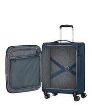 AMERICAN TOURISTER AEROSPIN Rozszerzalny w&oacute;zek na bagaż podręczny indygo - Bagaż podręczny - 2