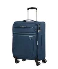 AMERICAN TOURISTER AEROSPIN Rozszerzalny w&oacute;zek na bagaż podręczny indygo - Bagaż podręczny - 3