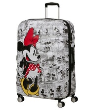 AMERICAN TOURISTER WAVEBREAKER DISNEY  Duży w&oacute;zek KOMIKSY MINNIE - W&oacute;zki twarde - 3