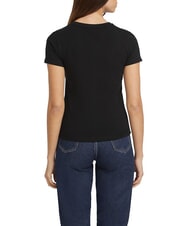GUESS JEANS SS CN SLIM Koszulka z kr&oacute;tkim rękawem odrzutowiec - Koszulki i topy damskie - 2
