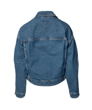 GUESS JEANS OVERSIZE TRUCKER JACKET  Kurtka dżinsowa gj średnie mycie - Kurtki damskie - 4