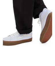 VANS UA SK8-HI VR3 Wysokie trampki z pł&oacute;tna i sk&oacute;ry ptasie mleczko - Buty uniseks - 5